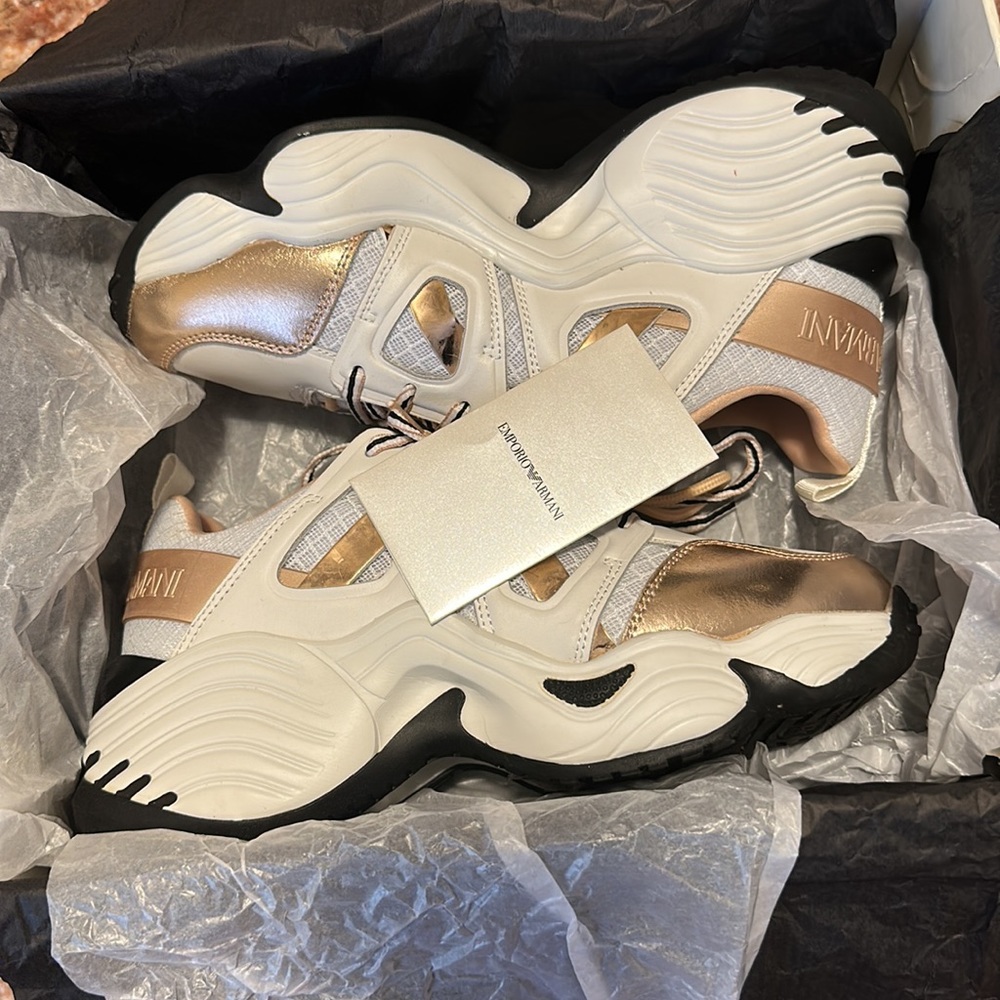 Emporio Armani chunky women’s sneakers